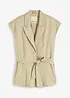 Blazer senza maniche in lyocell, bonprix