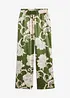 Pantaloni a palazzo in satin fluente, bonprix