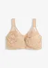 Reggiseno contenitivo senza ferretto con spalline imbottite, bonprix