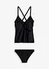 Tankini con volant (set 2 pezzi), bonprix