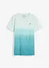 T-shirt dai colori sfumati in puro cotone biologico, bonprix