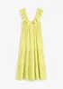 Abito con spalline in misto viscosa fine, bonprix