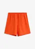 Shorts in jersey di crêpe leggero, bonprix