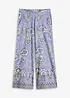 Pantaloni in jersey con fantasia paisley, bonprix