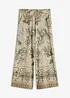 Pantaloni in jersey con fantasia paisley, bonprix