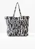 Borsa shopper in tela, bonprix