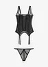 Corsetto con reggicalze e perizoma (set 2 pezzi), bonprix