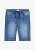 Bermuda leggeri in jeans felpato, regular fit, bonprix