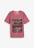 T-shirt in puro cotone biologico effetto lavato, bonprix