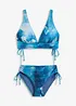 Bikini glitterato (set 2 pezzi), bonprix