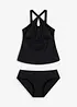 Tankini con spalline incrociate (set 2 pezzi), bonprix