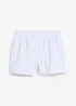 Shorts con elastico in vita in puro cotone a righe, bonprix