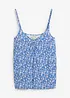 Top floreale in viscosa fluente, bonprix