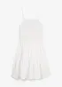Abito con spalline in puro cotone biologico, bonprix