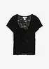 T-shirt in pizzo, bonprix