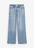 Jeans straight, vita media, bonprix