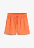Shorts paper bag in misto lyocell fluente, bonprix