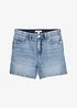 Shorts di jeans, vita alta, bonprix