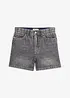 Shorts di jeans, vita alta, bonprix