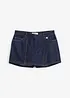 Gonna pantalone in jeans, vita media, bonprix