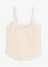 Top in puro cotone con ricamo traforato, bonprix
