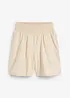 Shorts  con elastico in vita in seersucker di cotone, bonprix