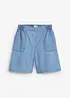 Shorts elasticizzati in vita in fresco misto lino, bonprix