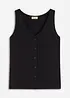 Top con bottoni, bonprix