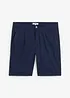 Bermuda regular fit elasticizzati con pinces, bonprix