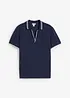 Polo in piquet con scollo a V, bonprix