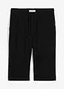 Bermuda lunghi in fresca mussola di cotone, loose fit, bonprix
