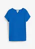 T-shirt in crêpe strutturato, bonprix