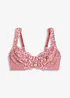 Reggiseno con ferretto e spalline imbottite, bonprix