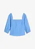 Blusa con maniche a sbuffo e dettaglio smock, bonprix