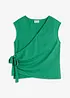 Maglia in jersey crêpe con effetto a portafoglio, bonprix
