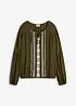 Blusa con ricami, bonprix