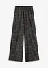 Pantaloni in jersey crêpe strutturato, bonprix