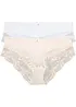 Panty con pizzo raffinato (pacco da 2), bonprix