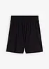 Shorts con elastico in vita in morbido misto viscosa, bonprix
