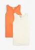 Top in puro cotone biologico (pacco da 2), bonprix