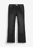 Jeggings flared, vita media, bonprix