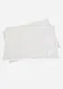 Tovagliette americane in cotone biologico con ricami (pacco da 2), bonprix