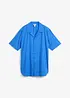 Camicia a maniche corte in misto lino, bonprix