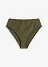 Slip per bikini sgambati a vita alta, bonprix
