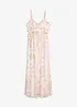 Abito lungo in delicato mesh, bonprix