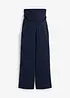 Pantaloni prémaman in mussola di puro cotone, loose fit, bonprix