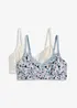 Reggiseno allattamento senza ferretto con cotone biologico (pacco da 2), bonprix