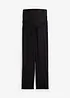 Pantaloni prémaman in misto lino, straight, bonprix