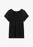 Maglia con pizzo, bonprix