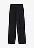 Pantaloni con elastico in vita in interlock robusto, bonprix